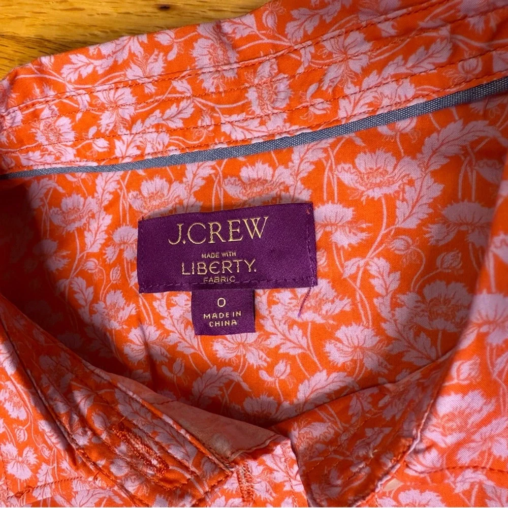J. Crew x Liberty of London Slim-fit Button Down Shirt